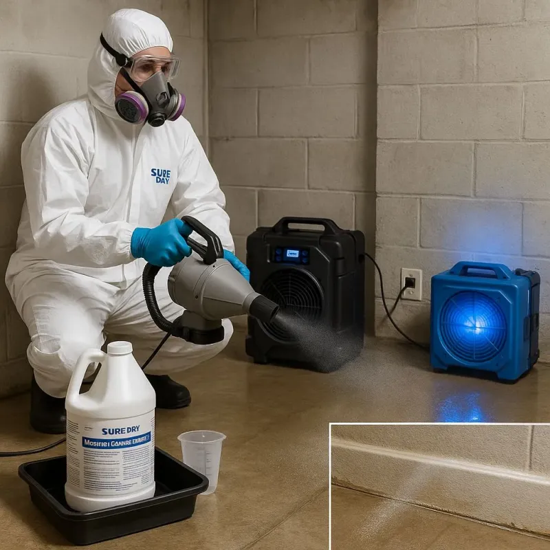 Sanitization and Odor Removal process in Momence, IL