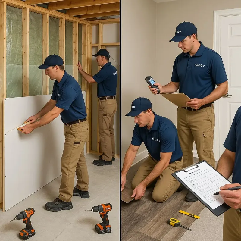 Repairs and Reconstruction process in Momence, IL
